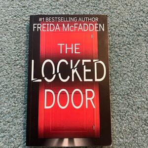 The Locked Door by Freida McFadden - Red & Black Paperback